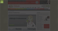 Desktop Screenshot of professional.slabute.ro